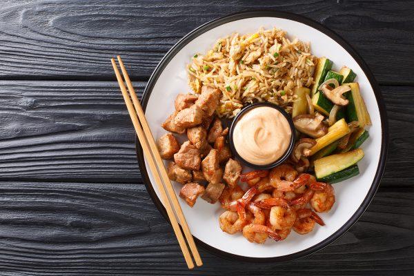 Fluffy's Mobile Hibachi Food